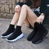 Knit Socks Sneakers Men's High Top Breathable Running Shoes Light Women Casual Chunky Sneaker Basketball Unsex Flat Sport Shoes