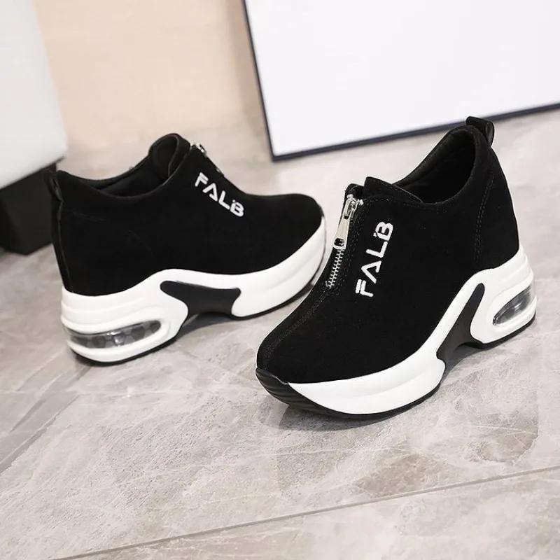 Весенние женские туфли на платформе, модная дизайнерская обувь, женские повседневные удобные кроссовки на плоской подошве со шнуровкой, уличные женские туфли для скейтбординга