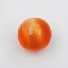 Natural ORANGE Cat Eyes Glass Ball 472.35 Carat Loose Gemstone