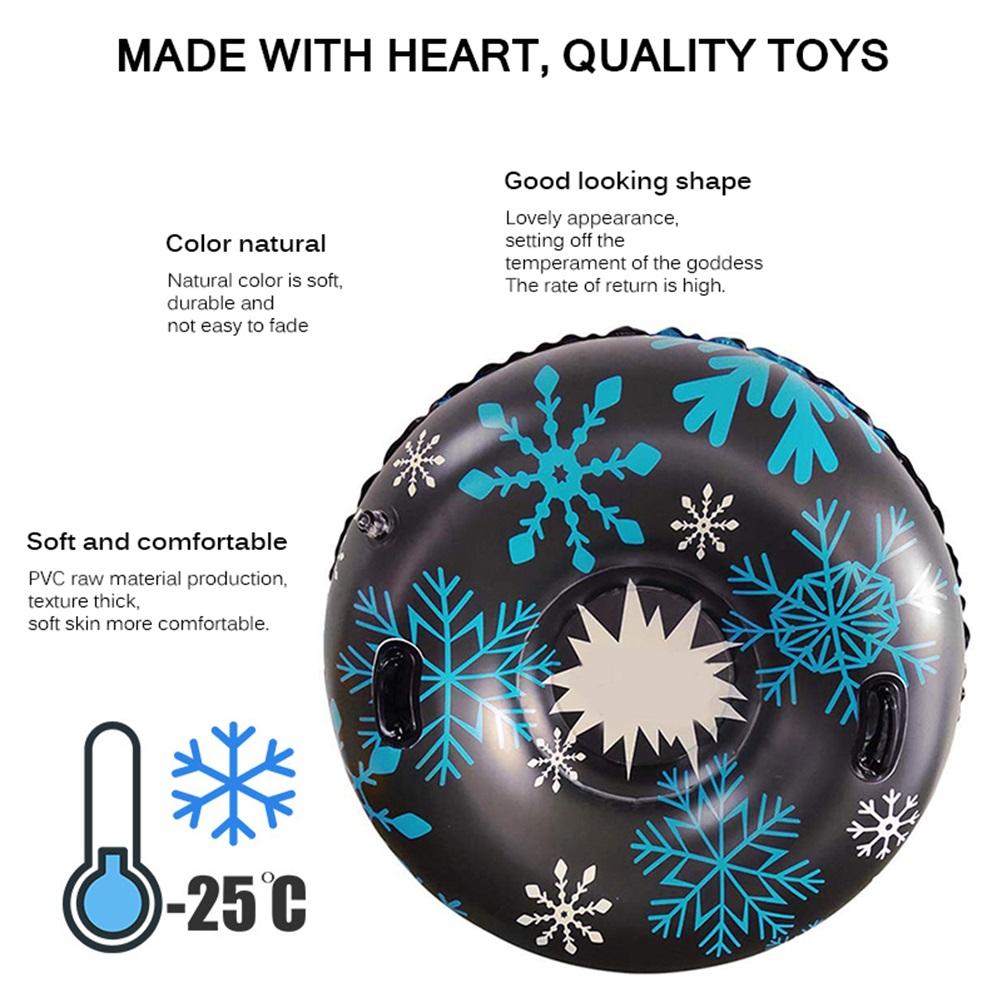 ПВХ Лыжный круг Надувной Плавающий Лыжный круг Детские Зимние Санки Тюбинг Лыжное Оборудование Подарок для Детей Лыжное Оборудование