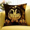 Game Bendy And The Ink Machine Various Sizes Square Pillow Case For Car Home Bedchamber Decor