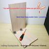 DIY Plush Flower Kit with Scissors, Pig Bristle Brush, Solid Wood Clip, Silk Board for Beginners