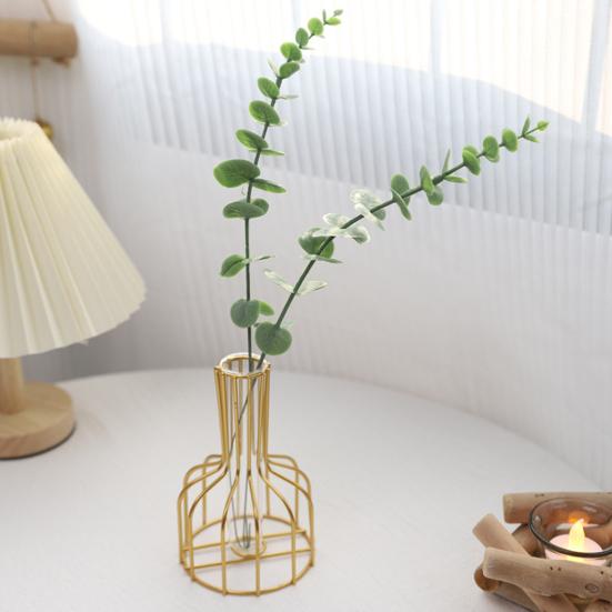 10 шт., имитация растения, реалистичный долговечный режущий практический стол, центральные детали, искусственный эвкалипт, реквизит для фотосъемки