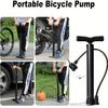 Портативный велосипедный насос с многофункциональным воздушным насосом для баскетбола, футбола и воздушных шаров — компактный и универсальный