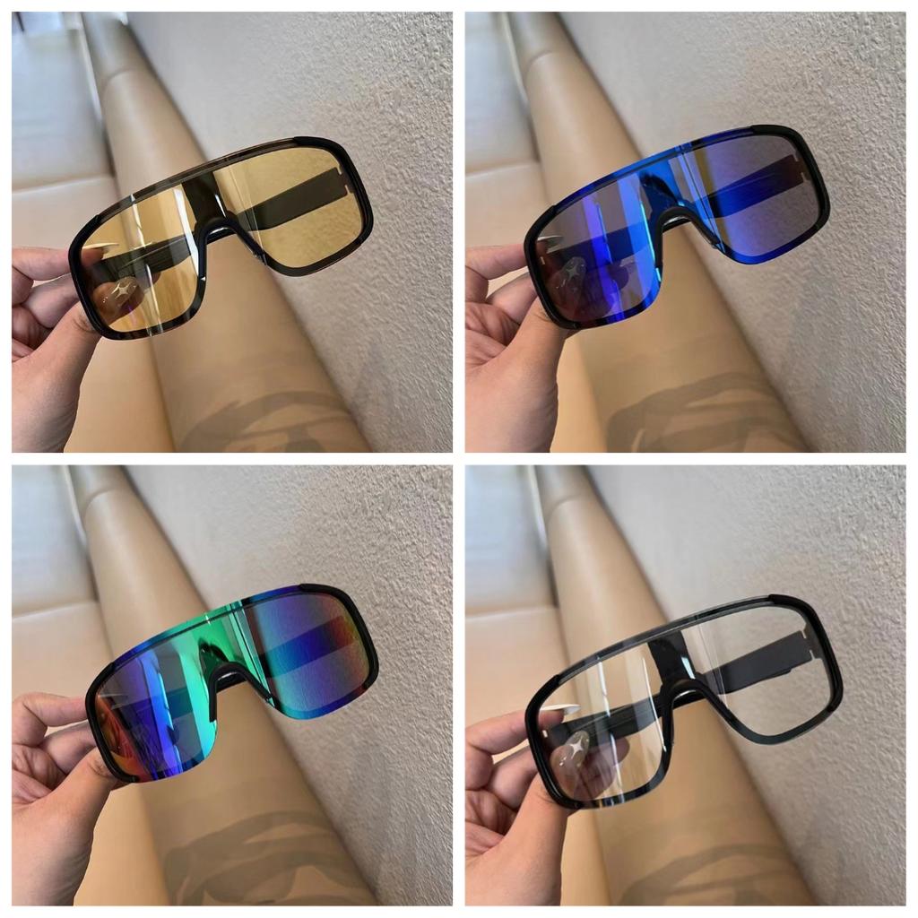 4PCS Men Women Sunglasses Road Bicycle Cycling Glasses MTB Sport Shades Mountain Bike Riding Protection Goggles