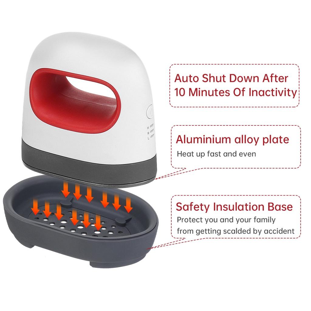 150 Вт Портативный DIY Легкий Термопресс Мини Машина для Печати на Футболках Нагрев Термотрансферный Пресс Гладильные Машины для Одежды Сумок Шляп