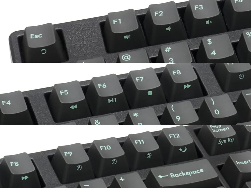 FILCO Majestouch ASK Full Size Japanese Layout 108 Keys CHERRY MX Red Axis Equipped with PBT Molded Asphalt Color Key Caps Includes 3 Red Key Locks