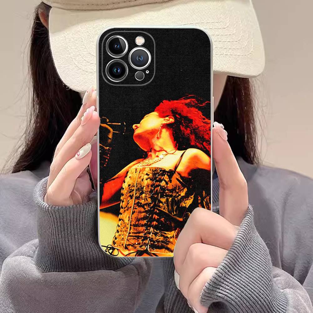Чехол Singer C-Chappell R-Roan для iPhone 11 12 13 14 15 16 17 Pro Max Plus Air Прозрачный Clear Ударопрочный