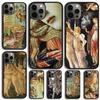 Чехол для телефона Sandro Botticelli эпохи Возрождения для iPhone 17 Air 14 15 16 13 12 Для Apple iPhone 17 Air 11 Pro Max Plus SE2020 Coque