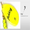 FISH KING Spinner Bait 3,9 г, 4,6 г, 7,4 г, 10,8 г, 15 г, приманки для ложки, металлические приманки для щуки с тройными крючками, искусственная приманка для окуня, рыболовная приманка
