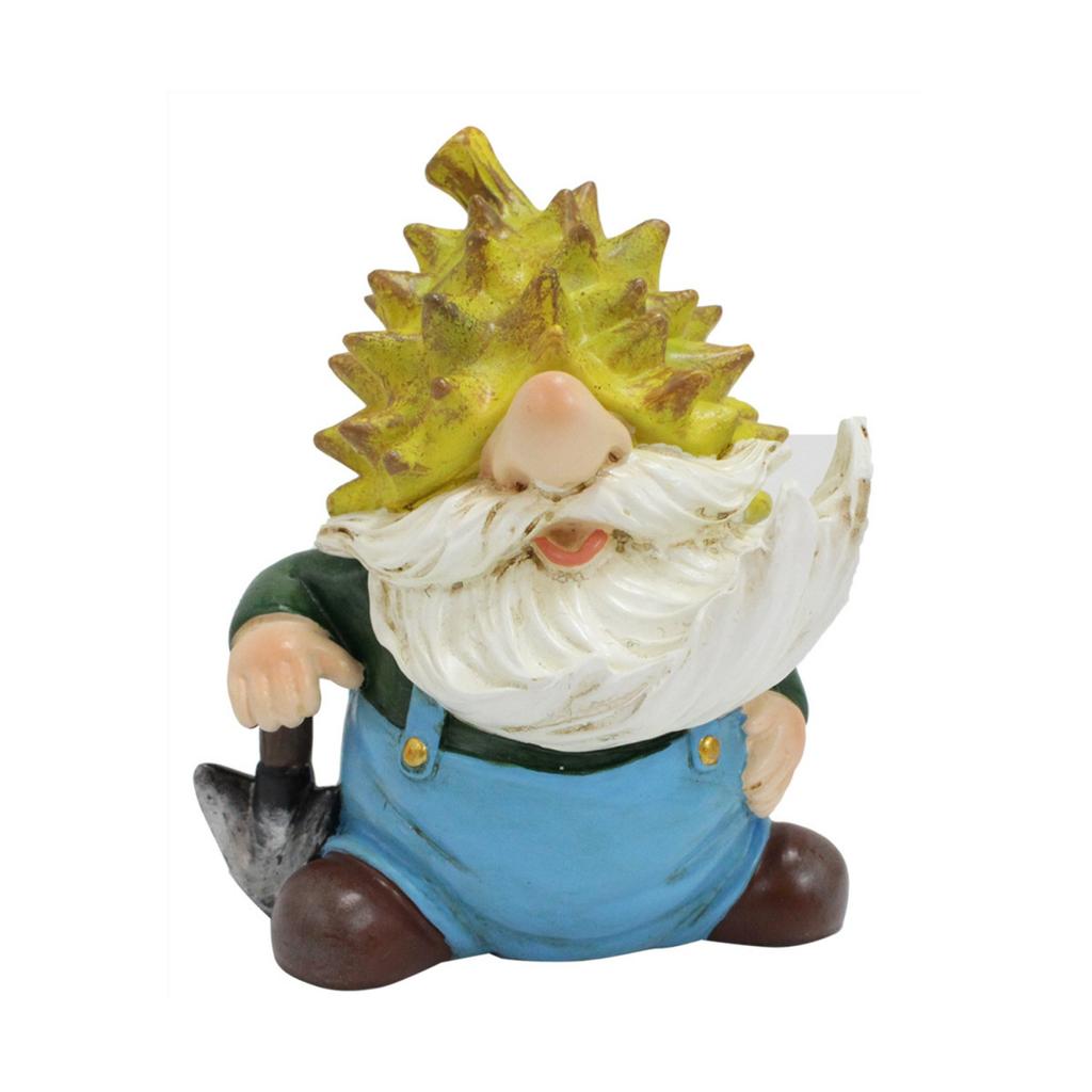 Маленькие гномы для садовых фей, аксессуары, миниатюрные фигурки уличных садовых гномов, мини-статуэтка маленького гнома, украшения из смолы для торта, пасхальные украшения