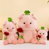 Plush Pig Doll With Butterfly Bow For Kids Sleep Comfort Kids Bedroom Decor