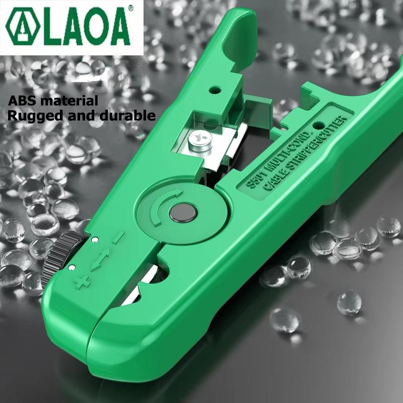 LAOA Мини многофункциональный инструмент для зачистки проводов 3,2-9,5 мм регулируемый сетевой инструмент для зачистки проводов и кабелей инструменты для резки