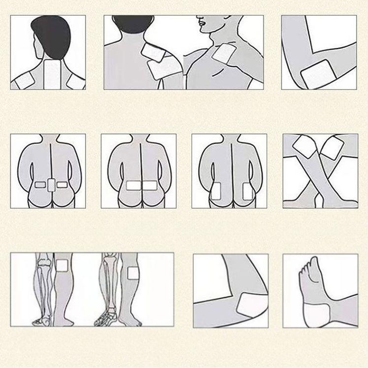 1/10/30/60 шт. Растирный обезболивающий пластырь для плеча, шеи, спины, колена, суставов, облегчения мышечной боли, уход за здоровьем