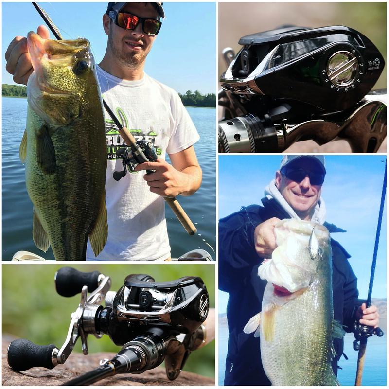 Рыболовная катушка для заброса наживки 18BB 6,3:1 Алюминиевая катушка с ЧПУ Легкая ультрагладкая рыболовная катушка