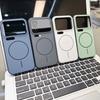 Чехол для телефона с магнитной защелкой, стиль легкая роскошь, для Xiaomi 17Pro Mi17 Pro Max, с отдельной металлической кнопкой, противоударный защитный чехол