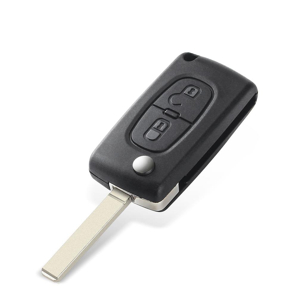 Для Citroen C2 C3 C4 C5 Berlingo Xsara Picasso Для Peugeot 306 407 807 Ce0523 Ce0536 2/3/4-кнопочный Выкидной корпус автомобильного пульта-ключа