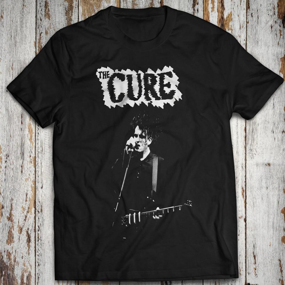Classic The Cure T-Shirt Robert Smith Unisex Rock Tee Disintegration Wish