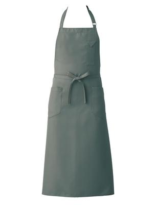 CT2363 Фартук с нагрудником Светло-серый Свободный размер [Seven Uniform] CT2363-7