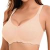 Women Plus Size Seamless Wirefree Bra For Big Bust Support