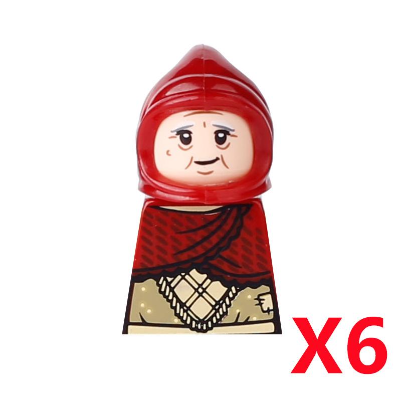 MOC Средневековый Рыцарский Замок Фигурки Конструктор Оружие Волк Мечники Стражник Лук Стрела Щит Флаги Боевой конь Игрушки Подарки S002