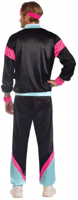 Costume Outfit Athlete Tracksuit Tracksuit Disco 80s Carnival Ball Party /
