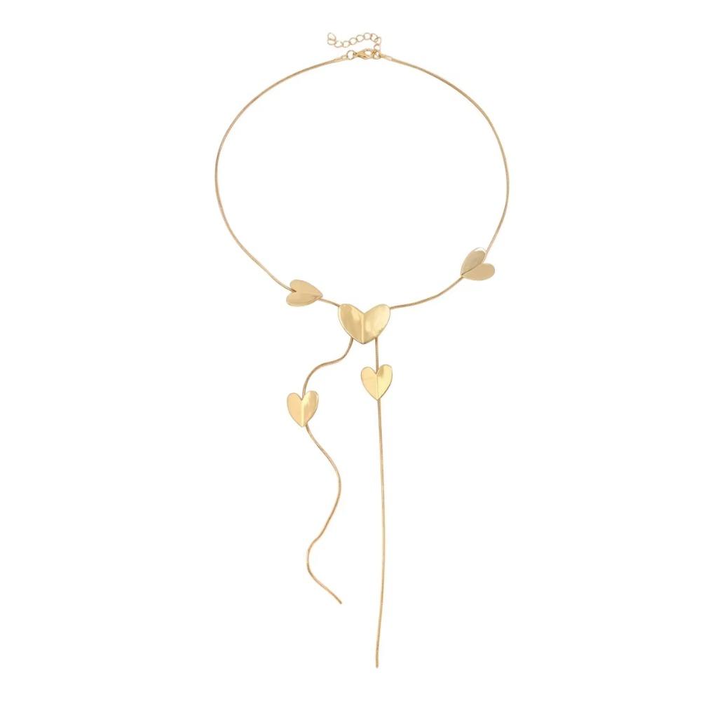 Metal Sequin Tassel Necklace Fashion Long Pendant Necklace Geometric Necklace  Party Celebrations