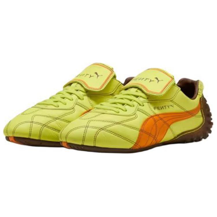 Fenty x Puma Avanti LS Stitched Lime Sheen Мужские кроссовки Зеленый Тыквенный пирог 404813-02