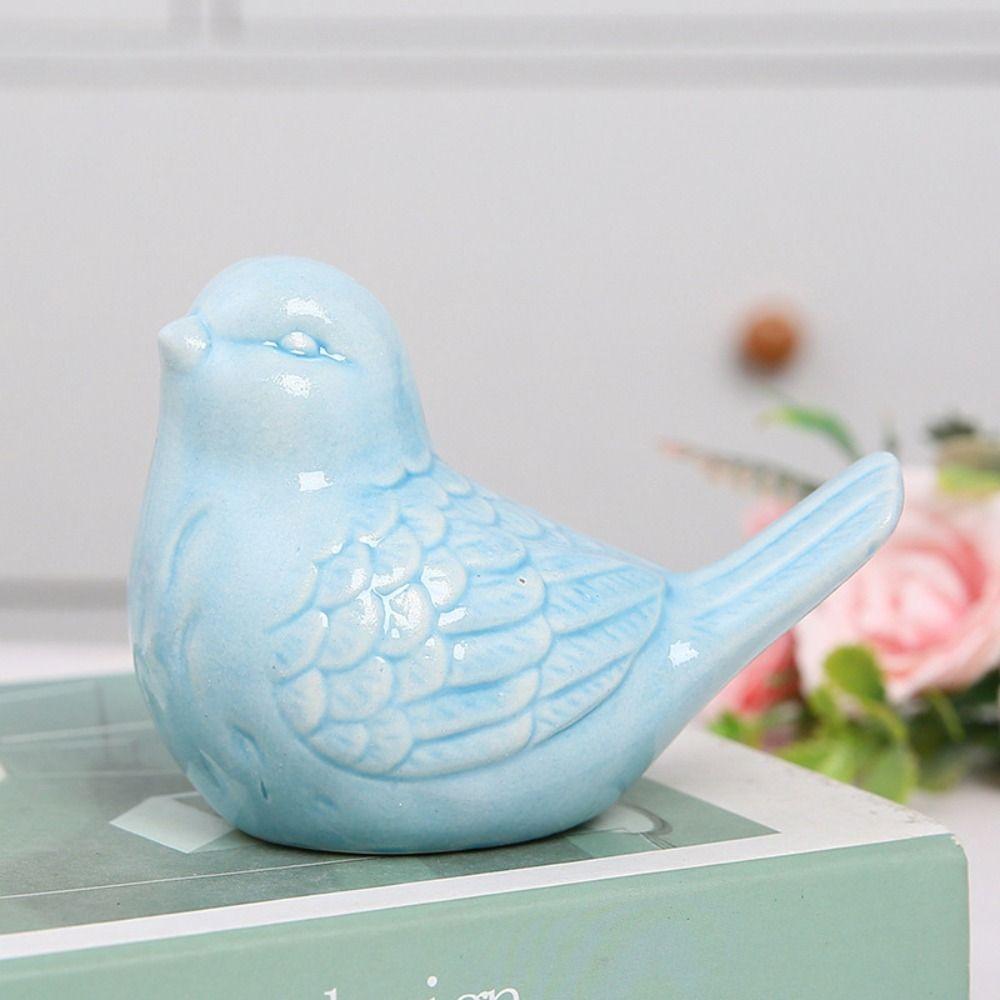 Керамические Птицы Украшения Декорации Поделки Кукла Птица Новая Имитация Птицы Домашний Декор