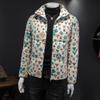 Мужская высококачественная жакардовая куртка с 90% пуха - Осенне-зимняя коллекция 2025