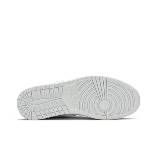 Air Jordan Air Jordan 1 Mid 'Triple White' 554724-129 Мужская обувь