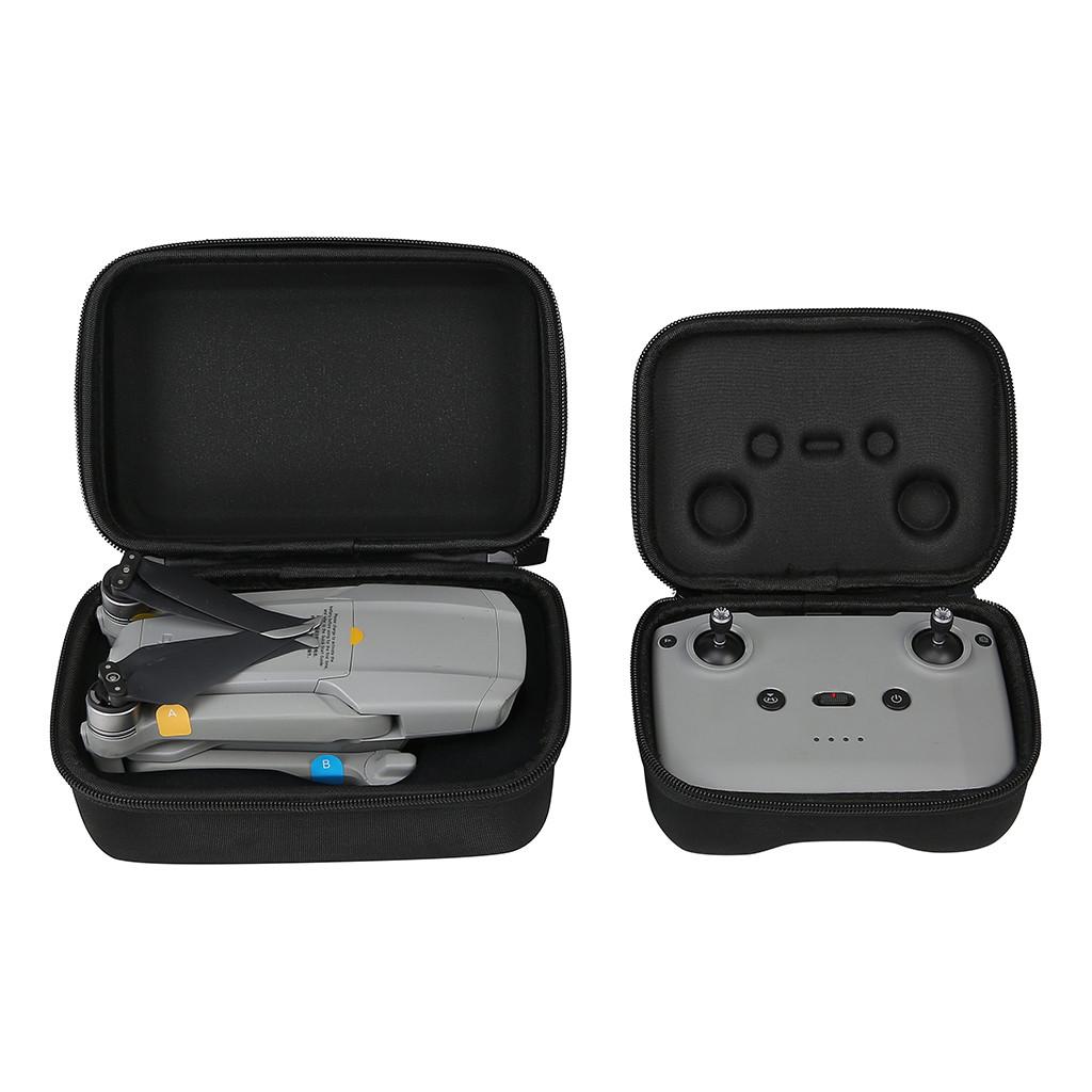 Storage Case for Mini Drone and Remote Controller Portable Hard Shell Carrying Bag with Zipper Closure Suitable for Compact Drone Accessories