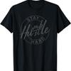 Humble Hustle Odometer Style Graphic Design T-Shirt