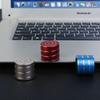 Настольный декомпрессионный вращающийся цилиндрический гироскоп из нержавеющей стали для офисного стола, подарок, оптическая иллюзия, плавная игрушка для пальцев