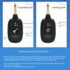 Wireless Guitar Transmitters Receiver UHF Wireless Guitar System Sound Wireless Transmitters Receiver for Guitar Bass