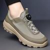 Модные мужские треккинговые ботинки высокого качества, ботинки для хайкинга с поворотной пряжкой, мужские уличные повседневные кроссовки, дышащие нескользящие ботинки для ходьбы