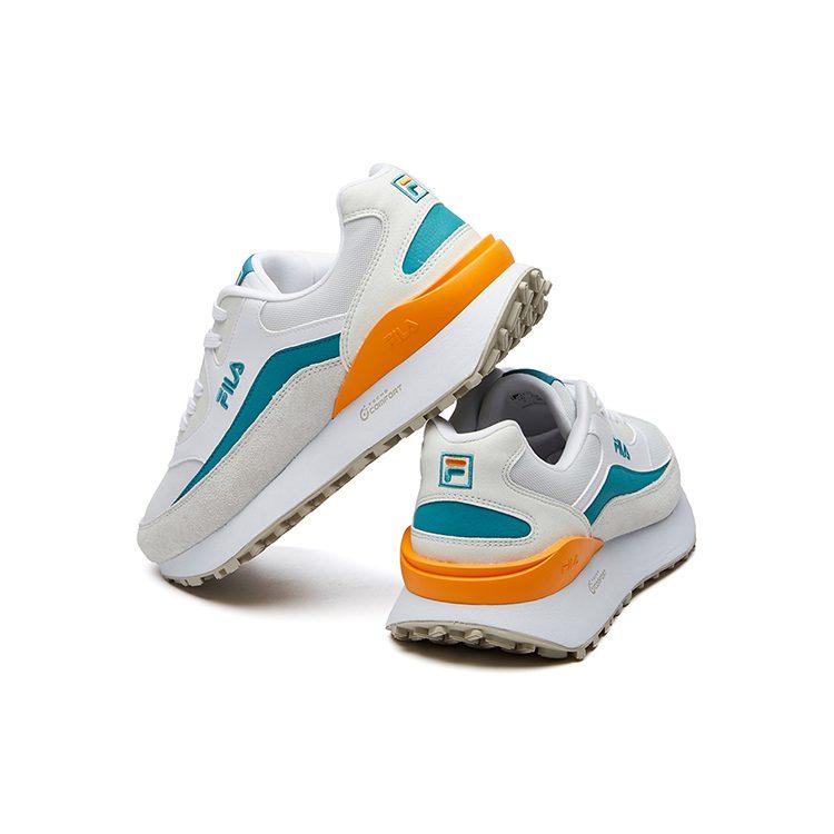 Fila Серые джоггеры с низким верхом 'White Gray' Женские F12W111113FFV