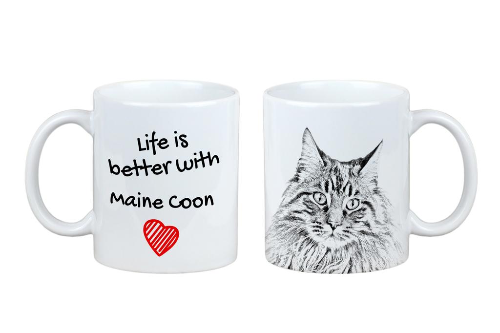 Maine Coon – Cup with a cat, cup with a photo | Art-Dog