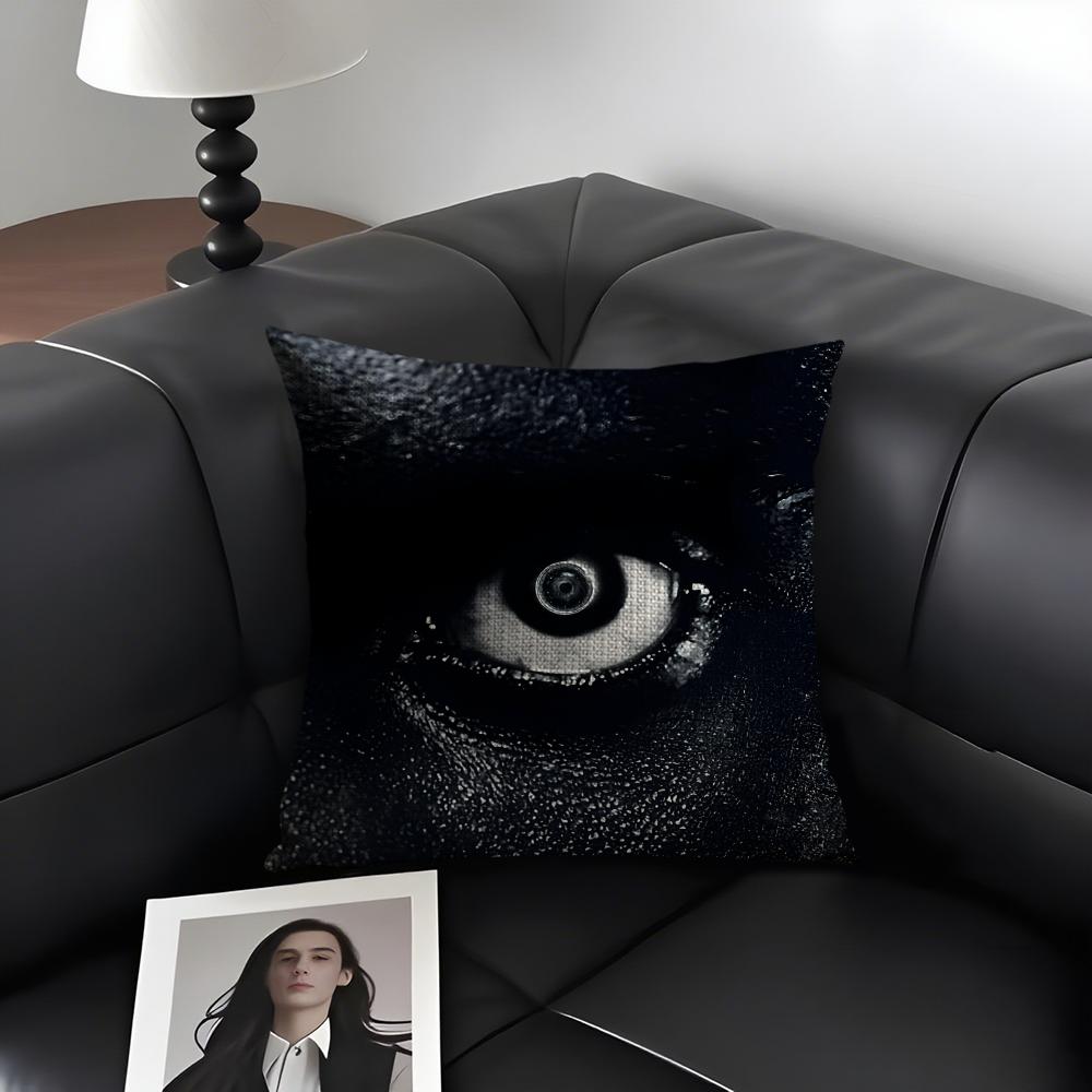 DDamso Rapper Cushion Cover Natural Linen Organic Fabric DoubleSided Printing Sofa Home Decor Gift Pillow Case