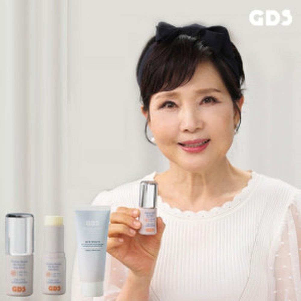 Kim Bo-Hwa 1 Second Sun Stick No-Touch Sun Cream Sunscreen 1 Set (2 Sun Sticks + 1 Cleansing Foam)