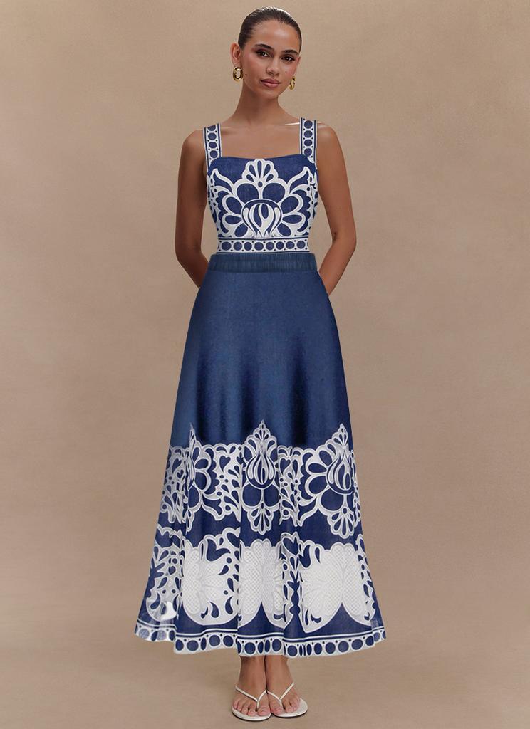 1011 European and American swimwear new ethnic style printed one-piece swimsuit suit female 11189
