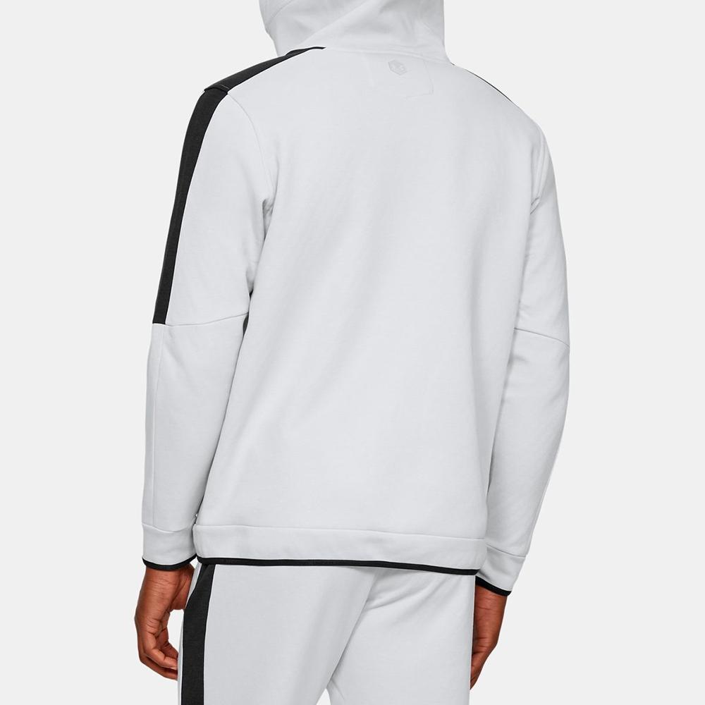 Under Armour Флисовая тренировочная куртка для восстановления спортсменов Мужские куртки Туманно-серый 1348407-014
