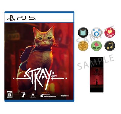 В комплект входит оригинальный набор значков для бутылок и банок Stray PS5 из нержавеющей стали -