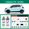 Подкрашивающий маркер Leapmotor T03 - Песочно-розовый, Ярко-белый, Весенне-зеленый, Серебристый Звездная река, Ледниковый синий.