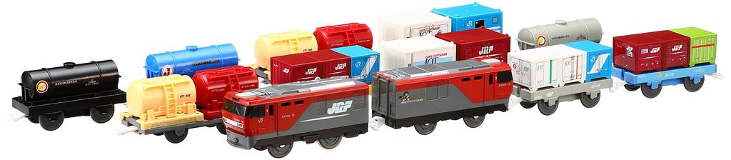 TAKARA TOMY Plarail Connect a Lot Kintaro Freight Car Set Let's &