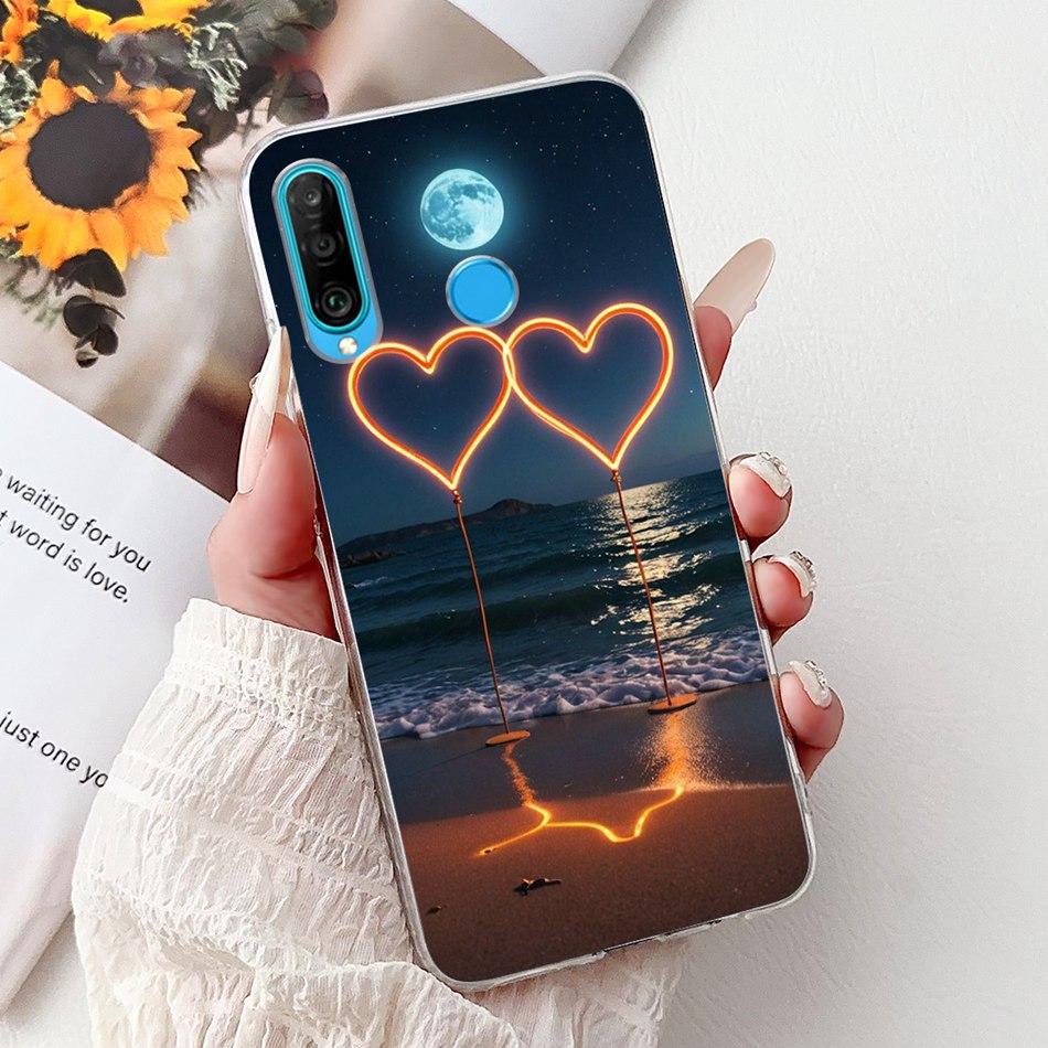 Для Huawei P30 Lite P 30 P30 Pro Крутой Чехол для Телефона с Рисунком Дракона и Тигра Для Huawei P30 P30Pro P30lite Мягкие Силиконовые TPU Чехлы
