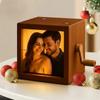 Уникальный фотоальбом с подсветкой, ручным приводом, 3D-печатью, персонализированный, фотокнига-раскладушка, подарки