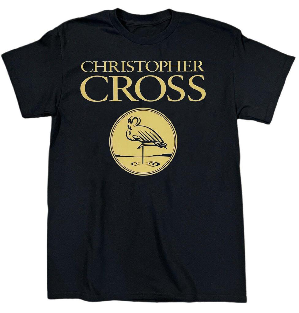 Christopher Cross Band For Fans Heavy Cotton Black All Size T Shirt AG09