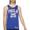 Nike 2020 Philadelphia 76ers Sports Jersey Men's Dungeon Blue CW3678-498