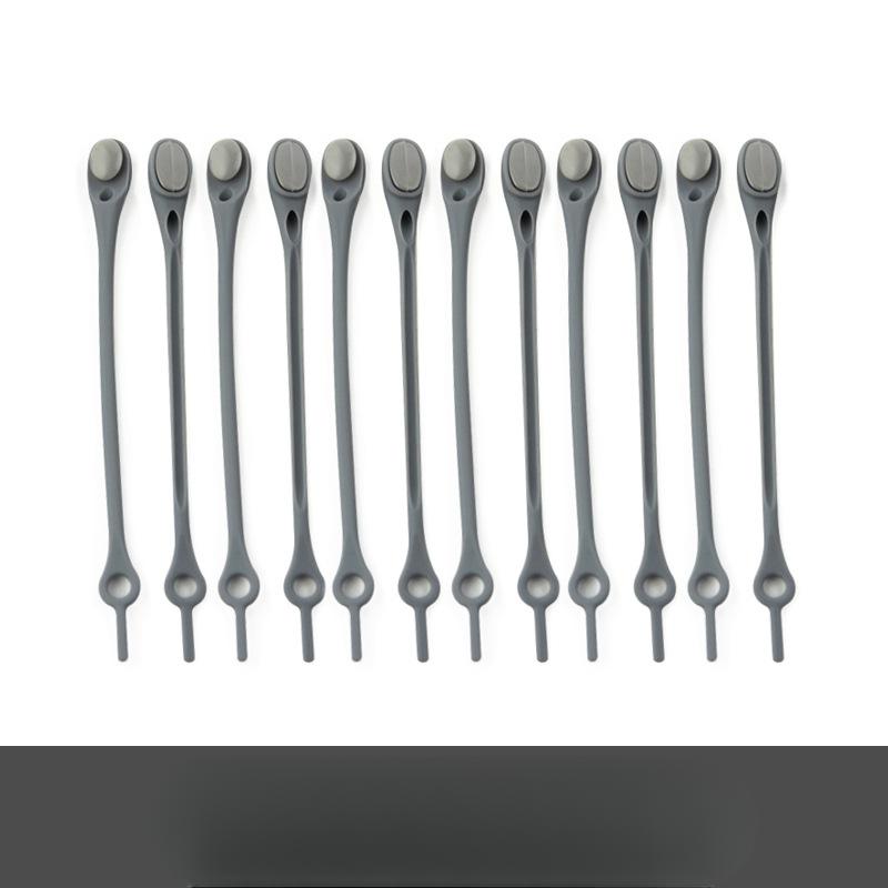 Ленивые силиконовые шнурки, круглые эластичные шнурки для обуви, специальные резиновые шнурки без завязок для кроссовок, подходят для ремешков, удобнее экономить время, семена